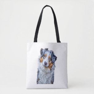 Bolso De Tela Pastor Australiano
