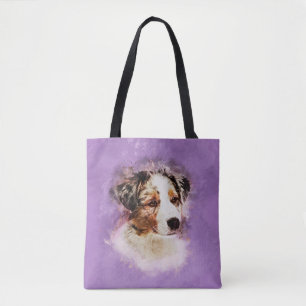 Bolso De Tela Pastor australiano - perrito australiano