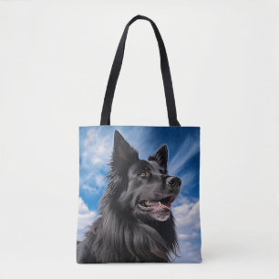 Bolso De Tela Pastor belga Groenendael