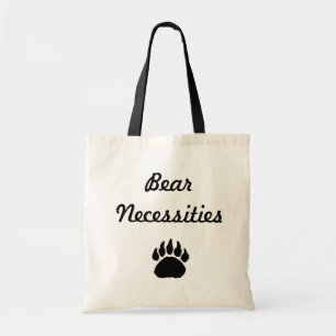 Bolso De Tela pata, necesidades del oso
