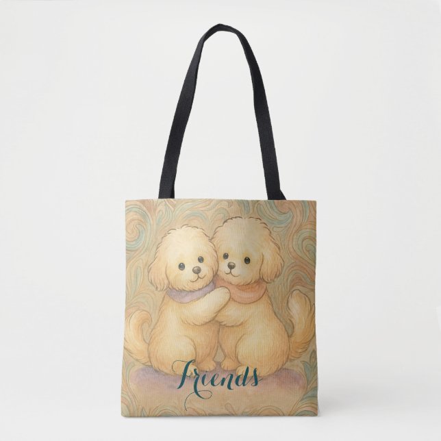 Bolso De Tela Patas afines (Anverso)