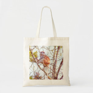 Bolso De Tela Patas está arriba de un árbol