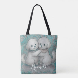 Bolso De Tela Patas Hermanas