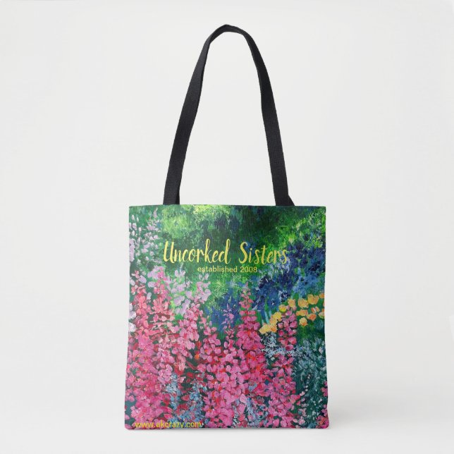 Bolso De Tela Patata de Alaska _Hermanas descortezadas tocan la  (Anverso)