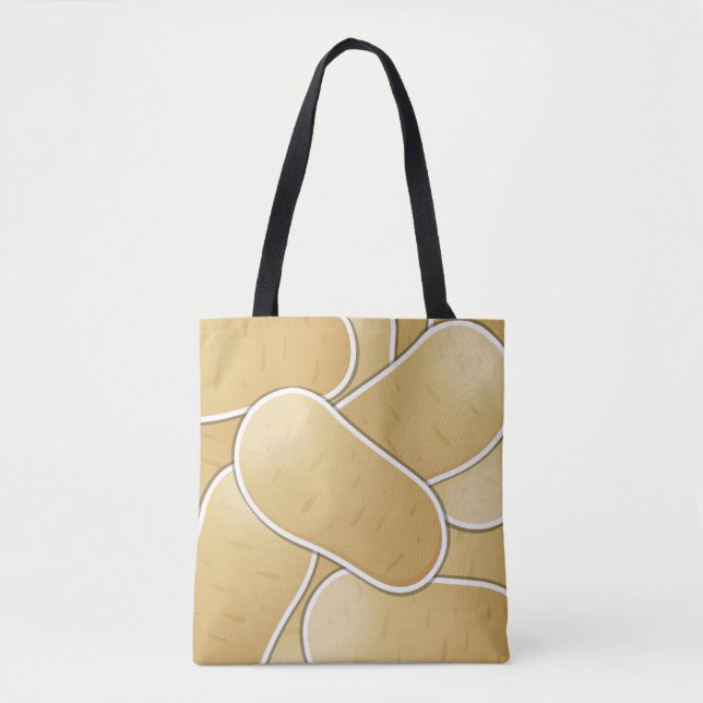 Bolso De Tela Patata divertida (Anverso)