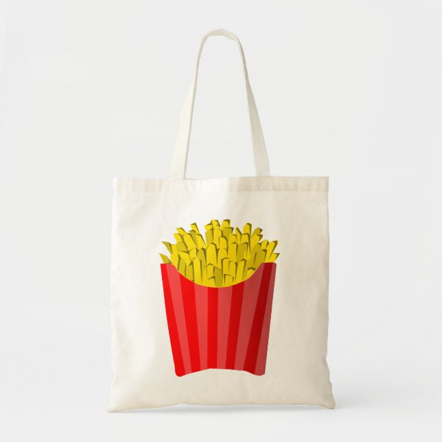 Bolso De Tela Patatas fritas (Frente)