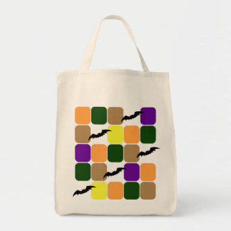 Bolso De Tela Patchwork Bats