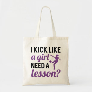 Bolso De Tela Pateo Como Si Un Chica Necesitara Una Lección