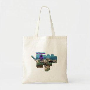 Bolso De Tela pathis orb tote bag cat pick ax