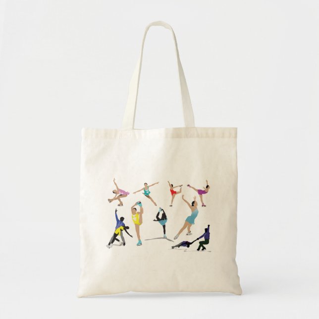 Bolso De Tela Patinaje artístico (Frente)