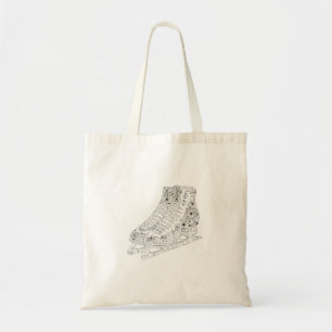 Bolso De Tela patinaje artístico sobre hielo regalo