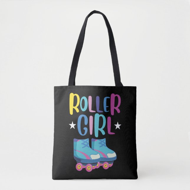 Bolso De Tela Patinaje en rollo de patinaje para nietos (Anverso)