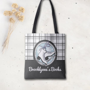 Bolso De Tela Patinaje Moderno Personalizado Sobre Hielo En Tart