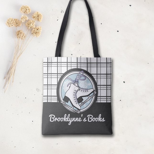 Bolso De Tela Patinaje Moderno Personalizado Sobre Hielo En Tart (Subido por el creador)