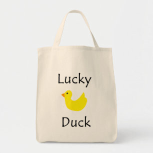 Bolso De Tela Pato afortunado