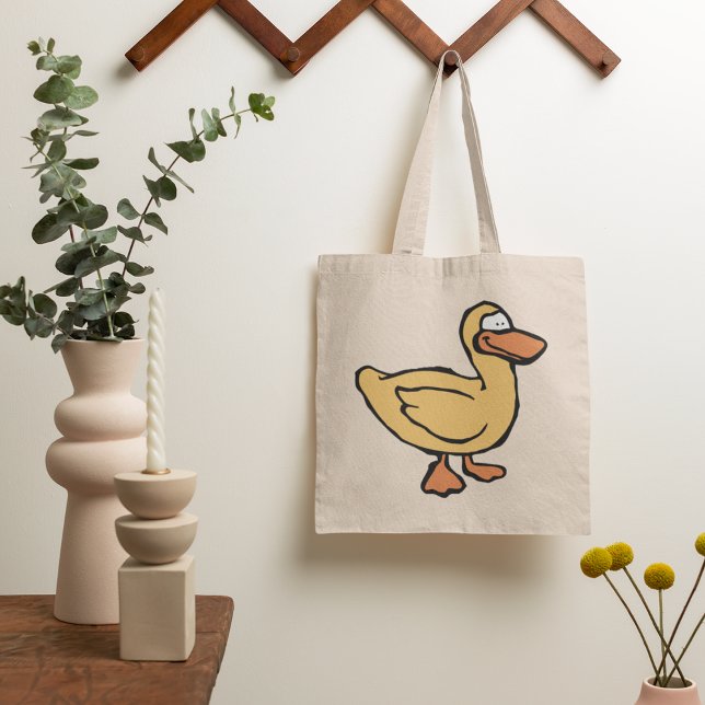 Bolso De Tela Pato amarillo (Subido por el creador)