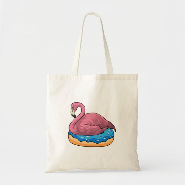 Bolso De Tela Pato con Donut (Frente)