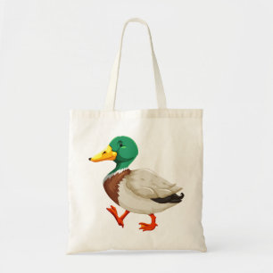 Bolso De Tela Pato cortado