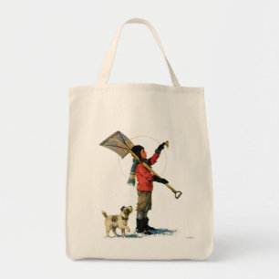 Bolso De Tela Pato cuchara de la nieve