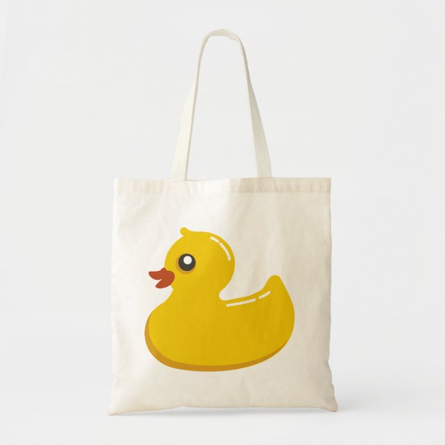 Bolso De Tela Pato de goma (Frente)