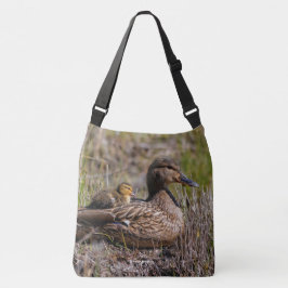 Bolso De Tela Pato de mamá mallard de Cute Chillin y Duckland be