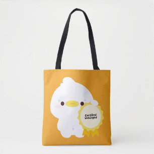 Bolso De Tela Pato Desquiciado Certificado