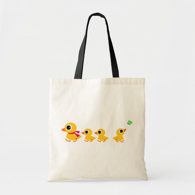Bolso De Tela Pato distraído (Frente)