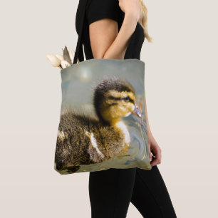 Bolso De Tela Pato joven del bebé