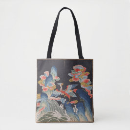 Bolso De Tela Pato mandarín de la dinastía Qing