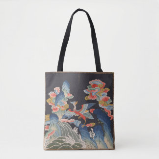 Bolso De Tela Pato mandarín de la dinastía Qing