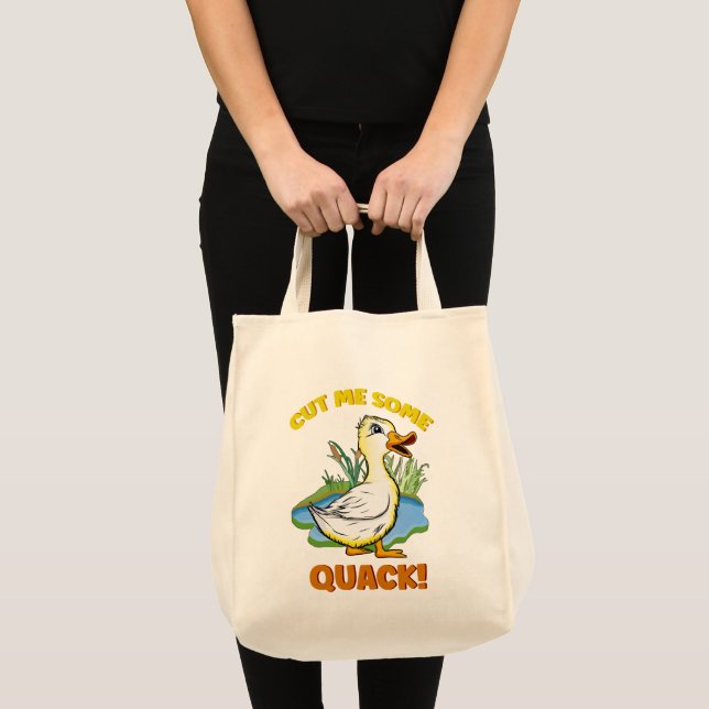 Bolso De Tela ¡Pato mocoso! (Anverso (producto))