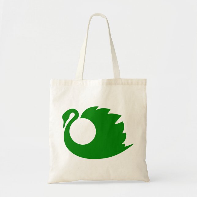 Bolso De Tela Pato verde (Frente)