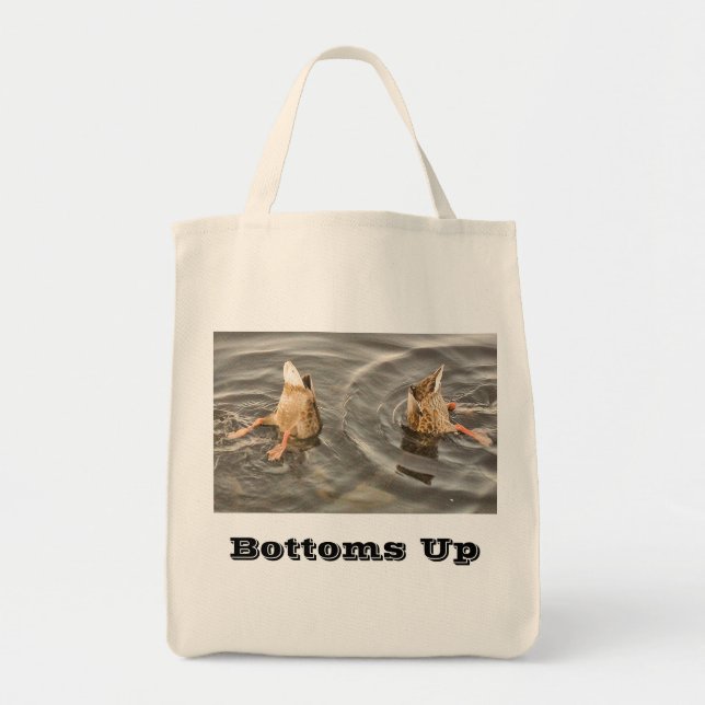 Bolso De Tela Patos (Frente)