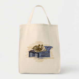 Bolso De Tela Patos marrones en el techo