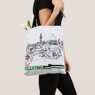 Bolso De Tela Patrimonio y esperanza palestinos