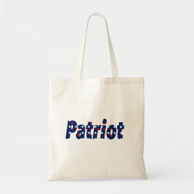 Bolso De Tela Patriota (Frente)