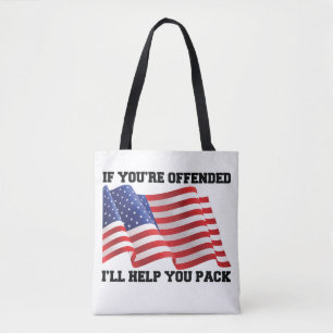 Bolso De Tela Patriota estadounidense