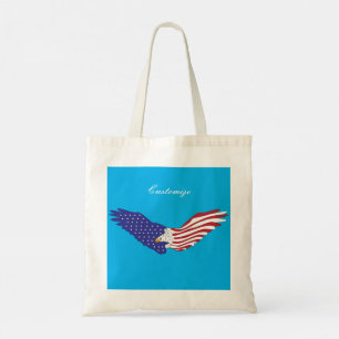 Bolso De Tela Patriótico de Eagle Thunder_Cove 4 de julio