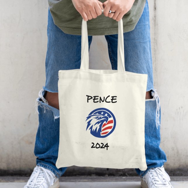 Bolso De Tela Patriótico Mike Pence 2024 Camiseta de águila elec (Subido por el creador)