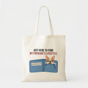 Bolso De Tela Patrocinador Francés a Tiempo Completo Divertido P