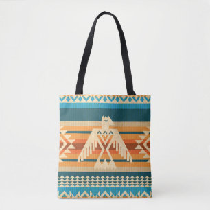 Bolso De Tela Patrón abstracto sin fisuras de estilo navajo con