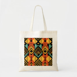 Bolso De Tela Patrón africano vibrante
