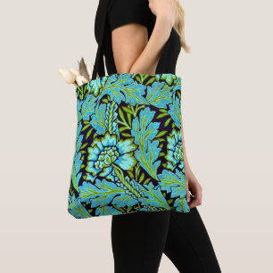 Bolso De Tela Patrón anémico de William Morris,