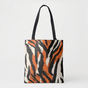 Bolso De Tela patrón animalista