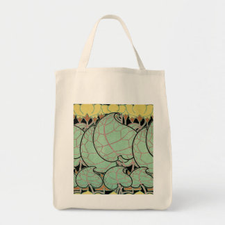Bolso De Tela Patrón Art Nouveau #10