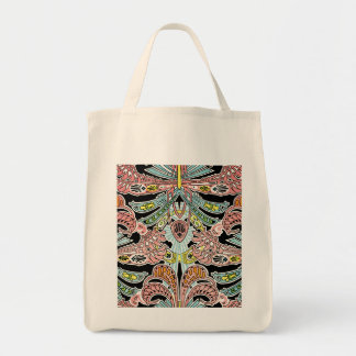Bolso De Tela Patrón Art Nouveau #8
