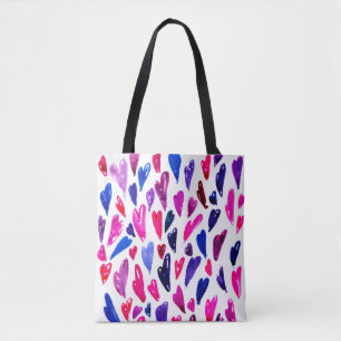 Bolso De Tela Patrón cardíaco