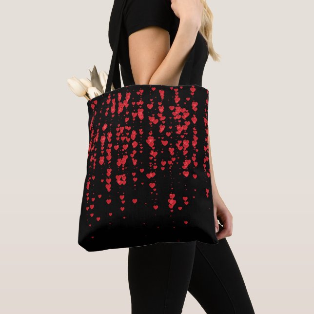 Bolso De Tela Patrón cardíaco 24 (Detalle)