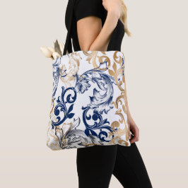 Bolso De Tela Patrón Clásico Retro de Estilo Barroco