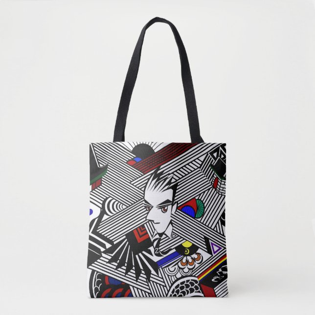 Bolso De Tela Patrón coreano de Zogak (Anverso)